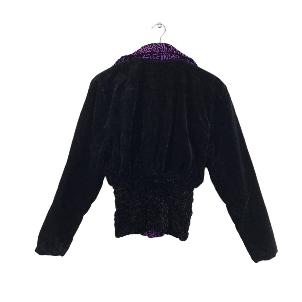 Vintage MICHELE POUR Maick Harold France Black Coat Jacket Size S / US 4 / IT 40 - 6 Thumbnail