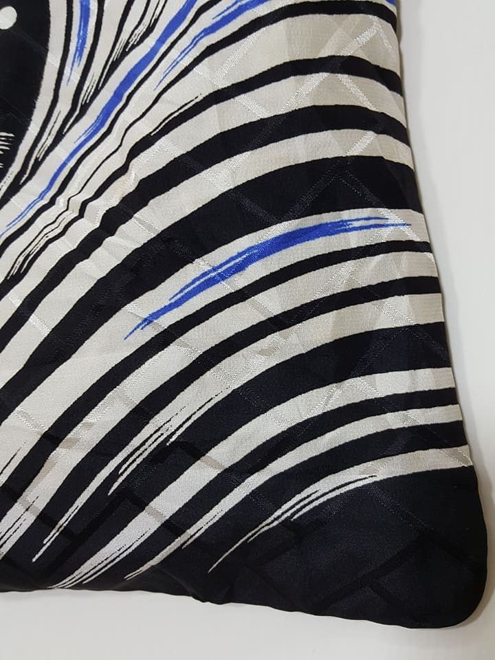 Japanese Brand Awase Tomesode Long Lined Kimono Nami Wave Surf Size US M / EU 48-50 / 2 - 15 Thumbnail