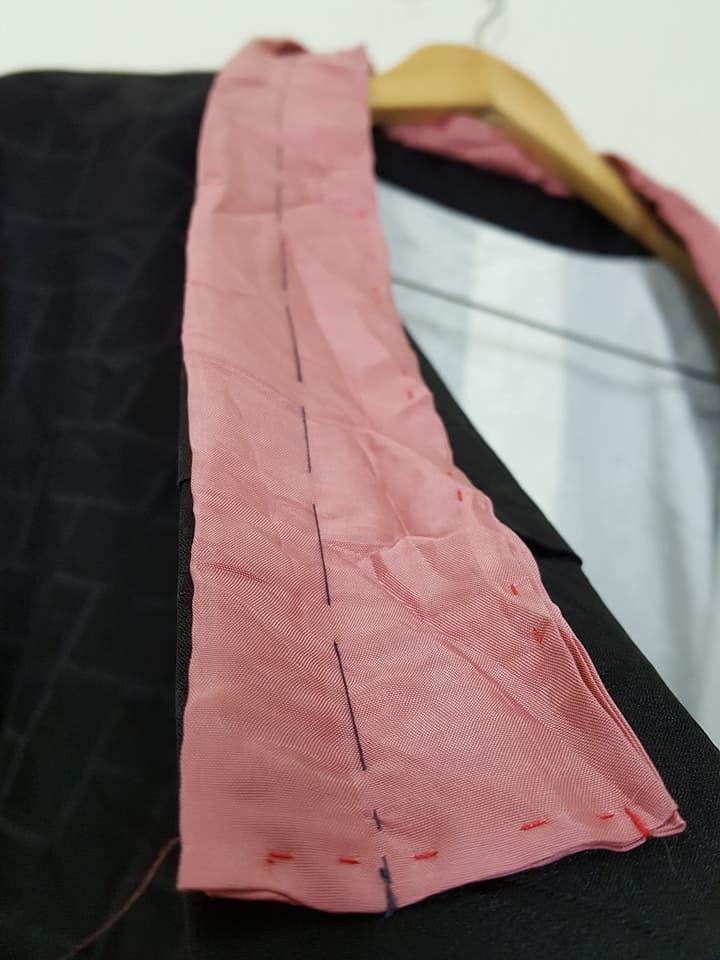 Japanese Brand Awase Tomesode Long Lined Kimono Nami Wave Surf Size US M / EU 48-50 / 2 - 9 Thumbnail