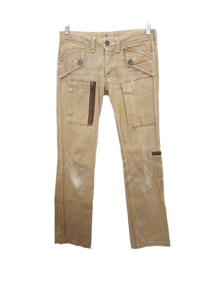 Johnbull × KOJIMA GENES Johnbull Kojima:Japan Designer Zipper Pants Size US 28 / EU 44 - 1 Thumbnail