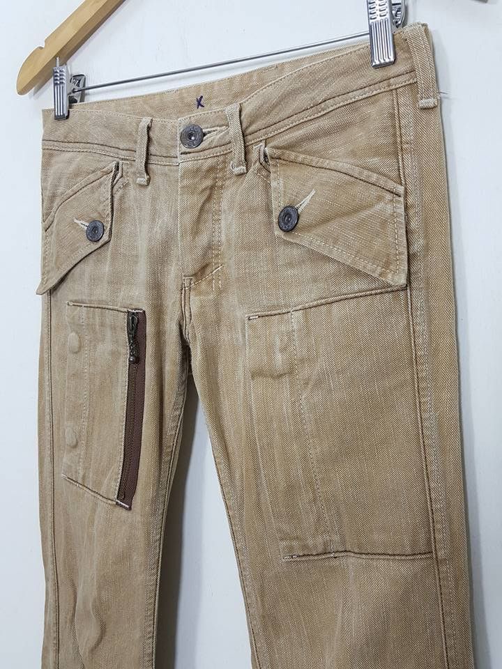 Johnbull × KOJIMA GENES Johnbull Kojima:Japan Designer Zipper Pants Size US 28 / EU 44 - 4 Thumbnail