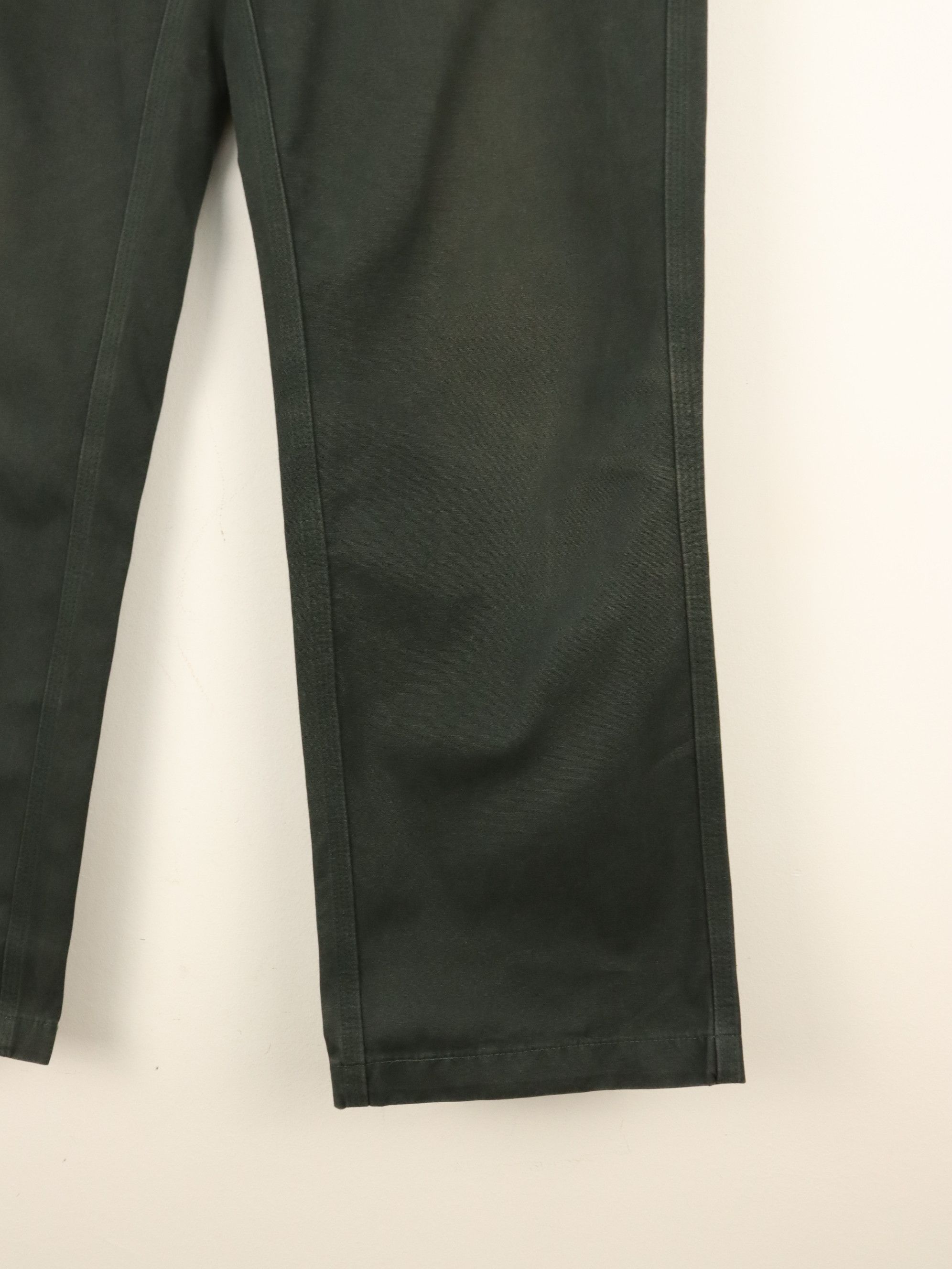 Christophe Lemaire A/W 2001/02 Dark Olive Casual Trouser Pant MADE IN FRANCE Size US 31 - 11 Thumbnail