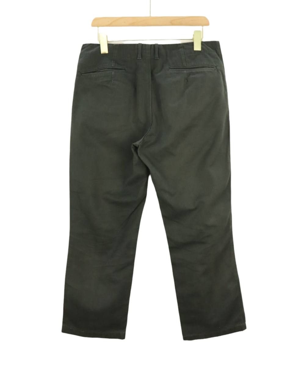 Christophe Lemaire A/W 2001/02 Dark Olive Casual Trouser Pant MADE IN FRANCE Size US 31 - 4 Thumbnail