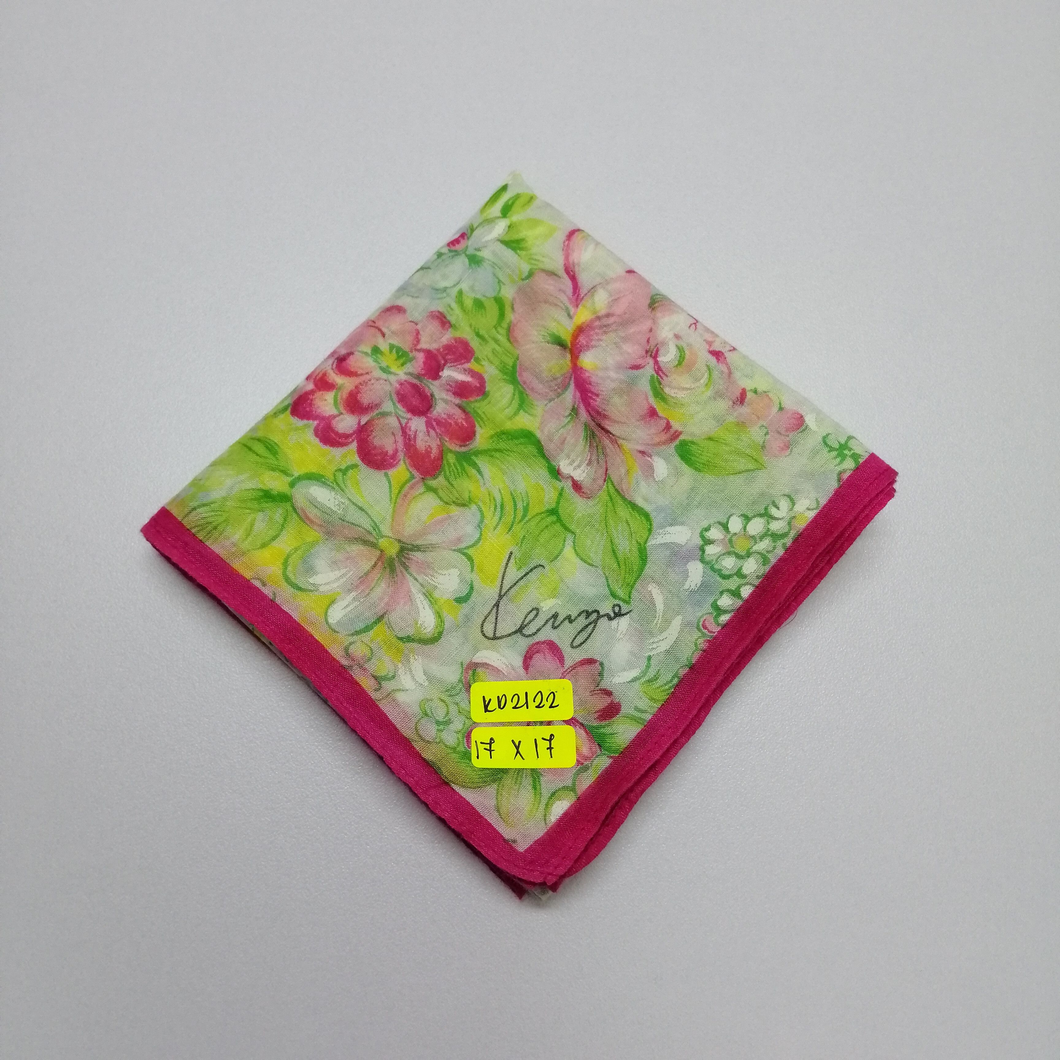 Kenzo × Vintage Kenzo Handkerchief/Neckerchief/Bandana-KD2122 Size ONE SIZE - 5 Thumbnail