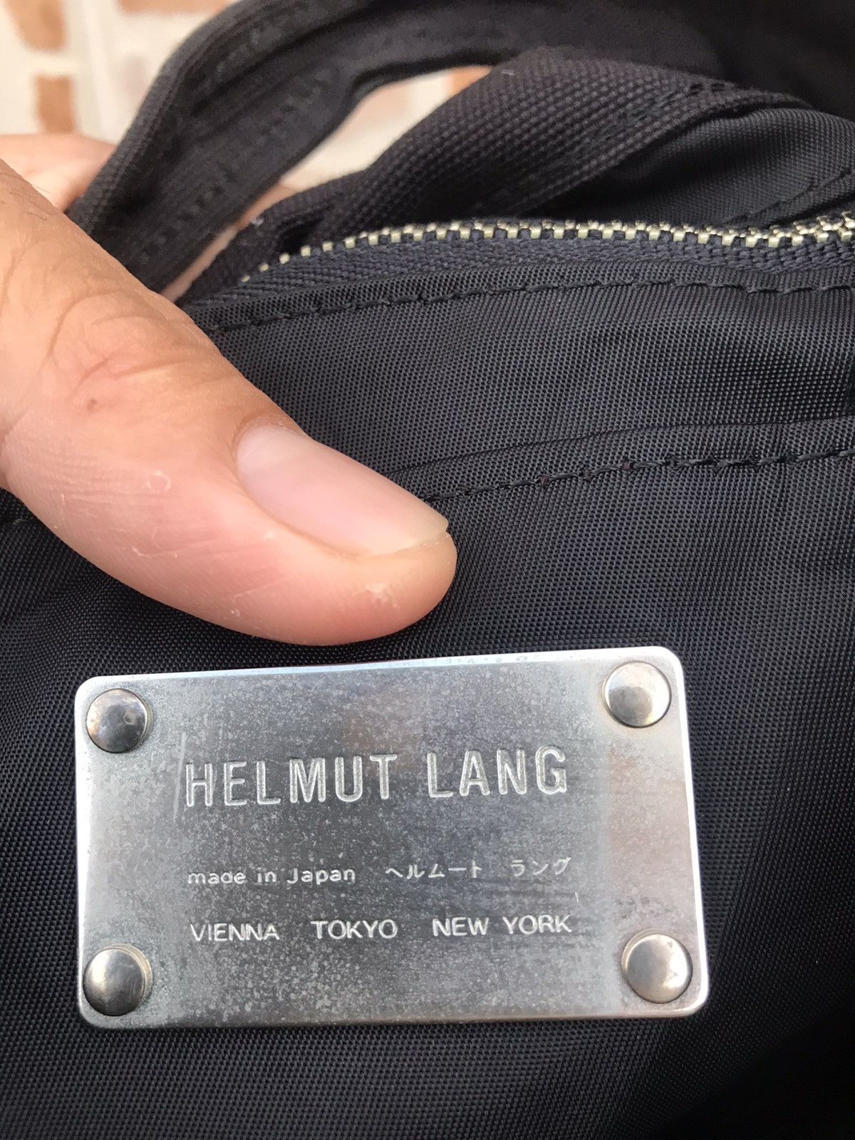 Helmut Lang HELMET BAG MEDIUM | Grailed