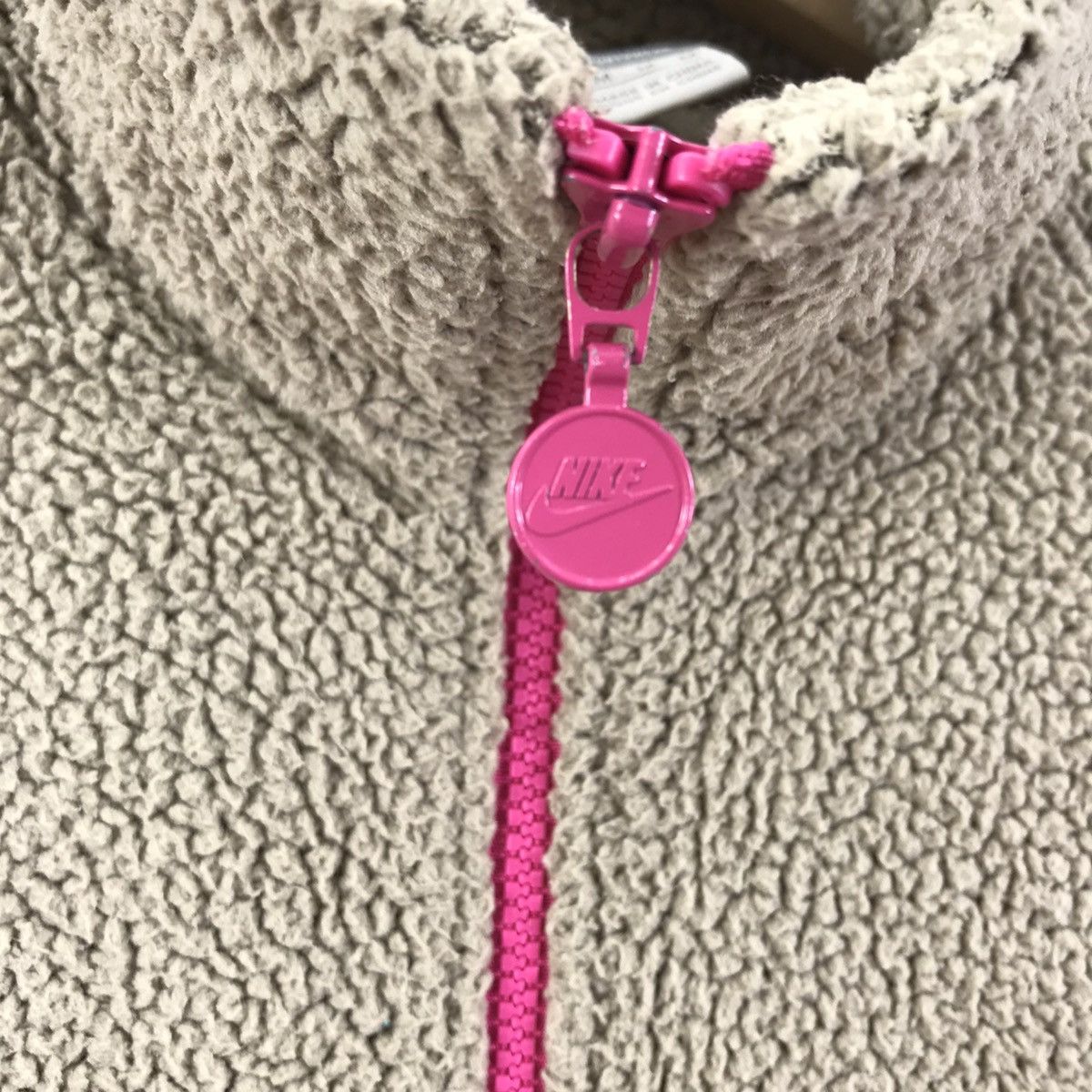 Nike NIKE Fleece Retro Sherpa Jacket Size M / US 6-8 / IT 42-44 - 4 Thumbnail