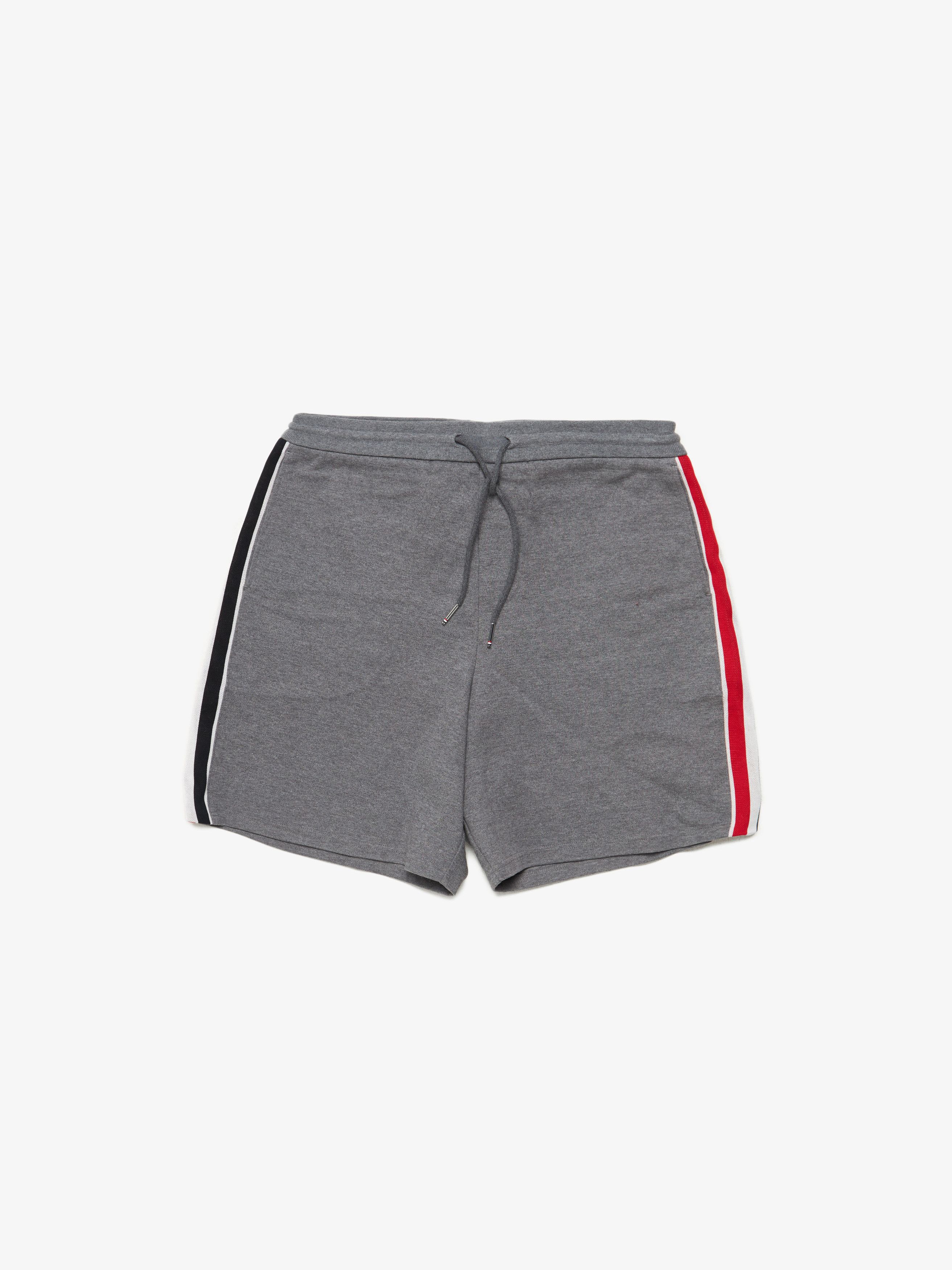 Thom Browne Gray Cotton Striped Shorts Size US 34 / EU 50 - 1 Thumbnail