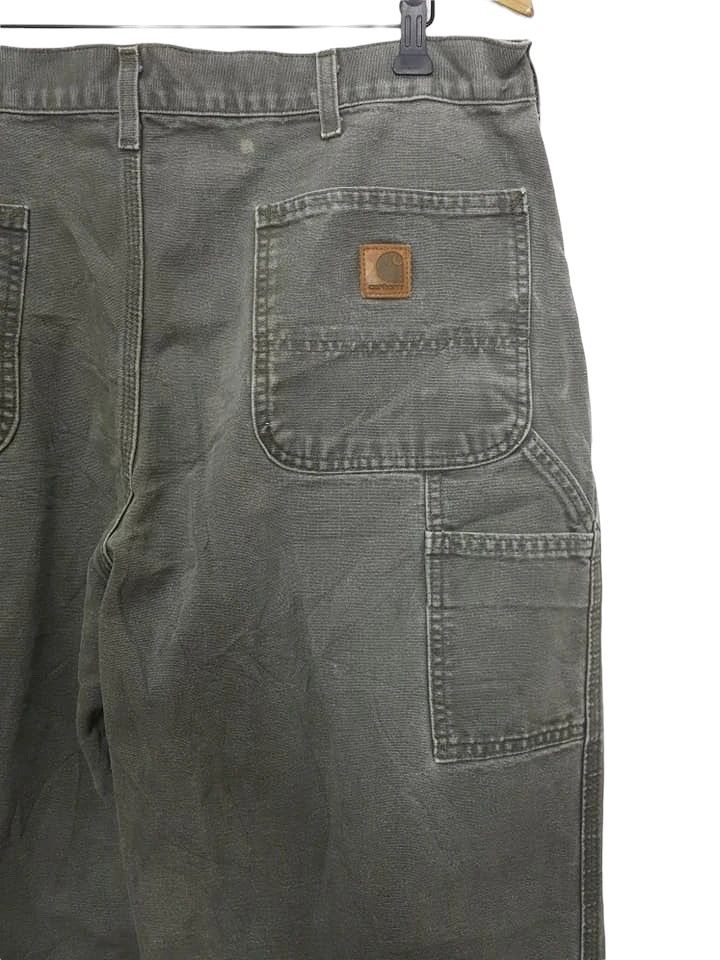 Carhartt Cotton Canvas Wide Relax Carpenter Dungaree Fit Pant Size US 39 - 1 Thumbnail