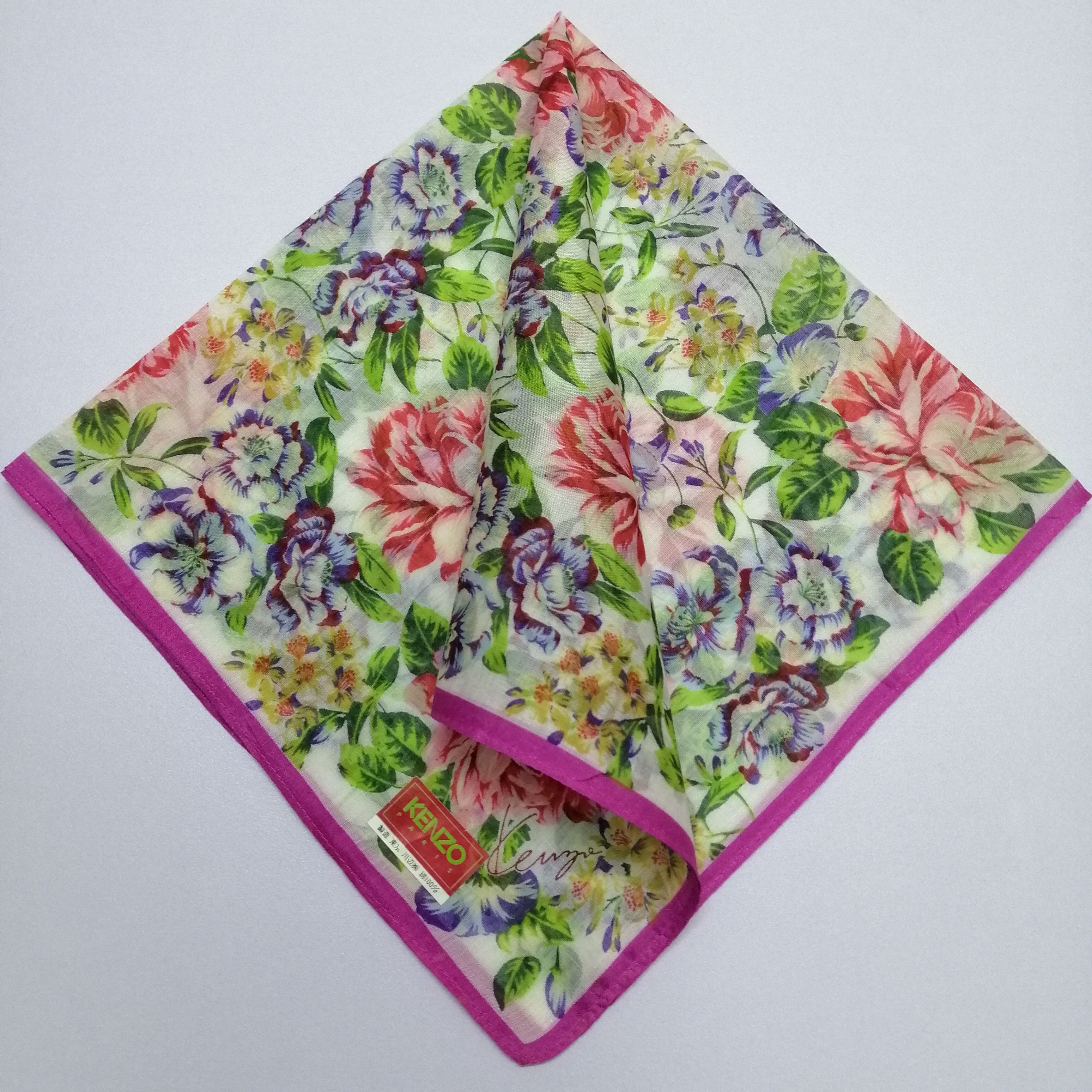 Kenzo Kenzo Handkerchief/Neckerchief/Bandana-KD2146 Size ONE SIZE - 1 Thumbnail