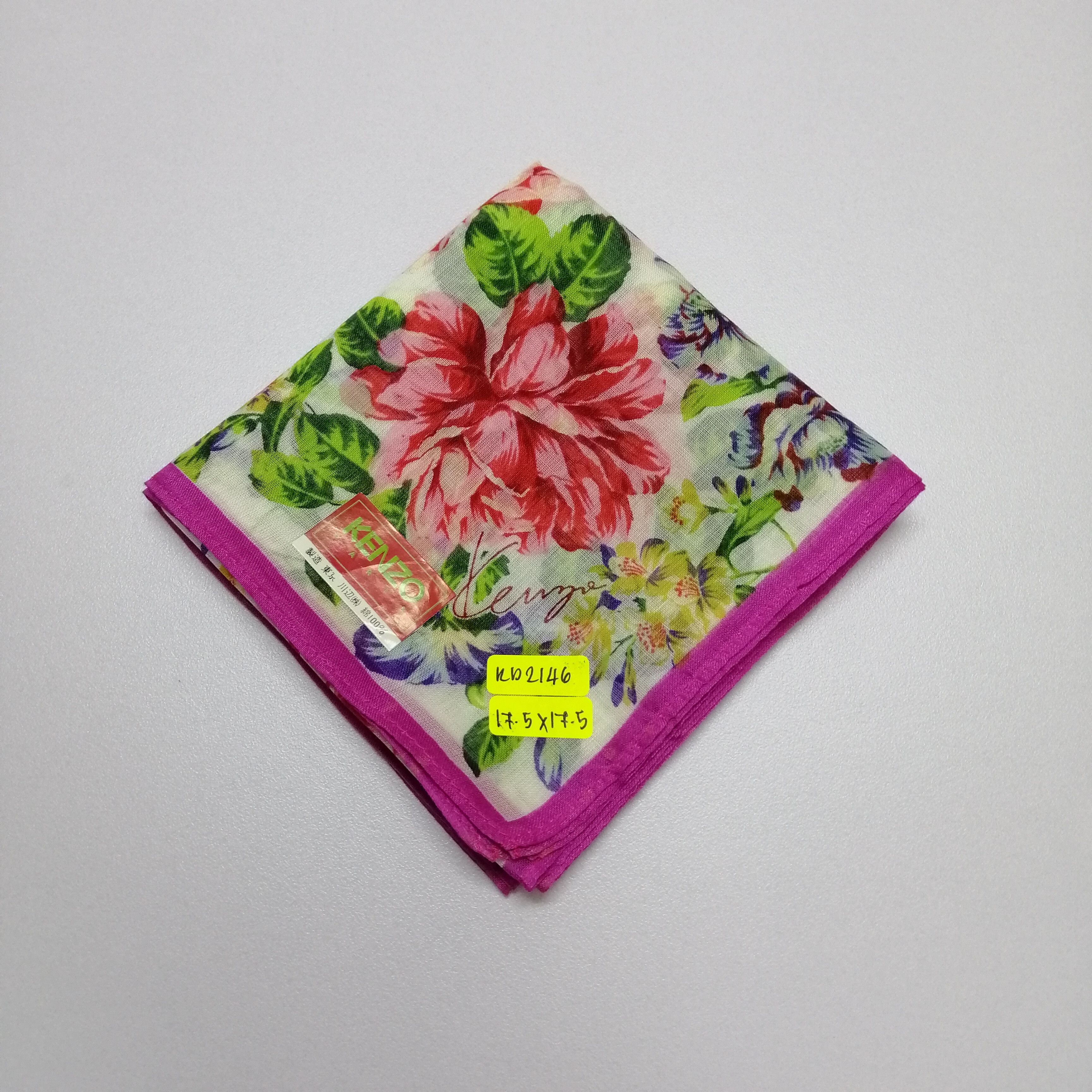 Kenzo Kenzo Handkerchief/Neckerchief/Bandana-KD2146 Size ONE SIZE - 7 Thumbnail