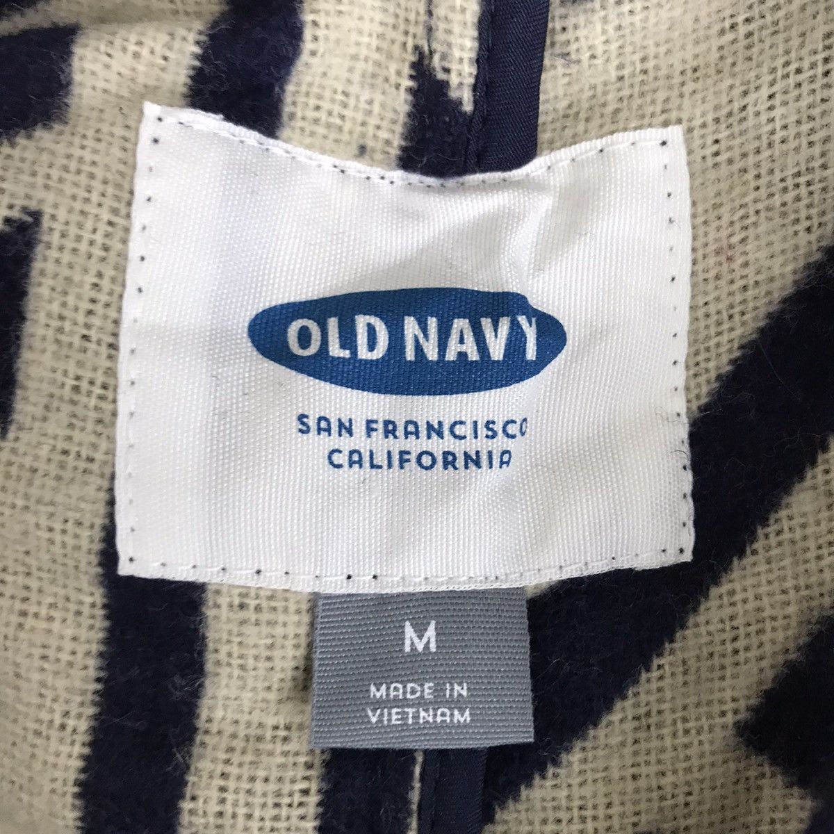 Old Navy OLD NAVY Native Navajo Aztec Overprint Cardigan Parka Size M / US 6-8 / IT 42-44 - 3 Thumbnail