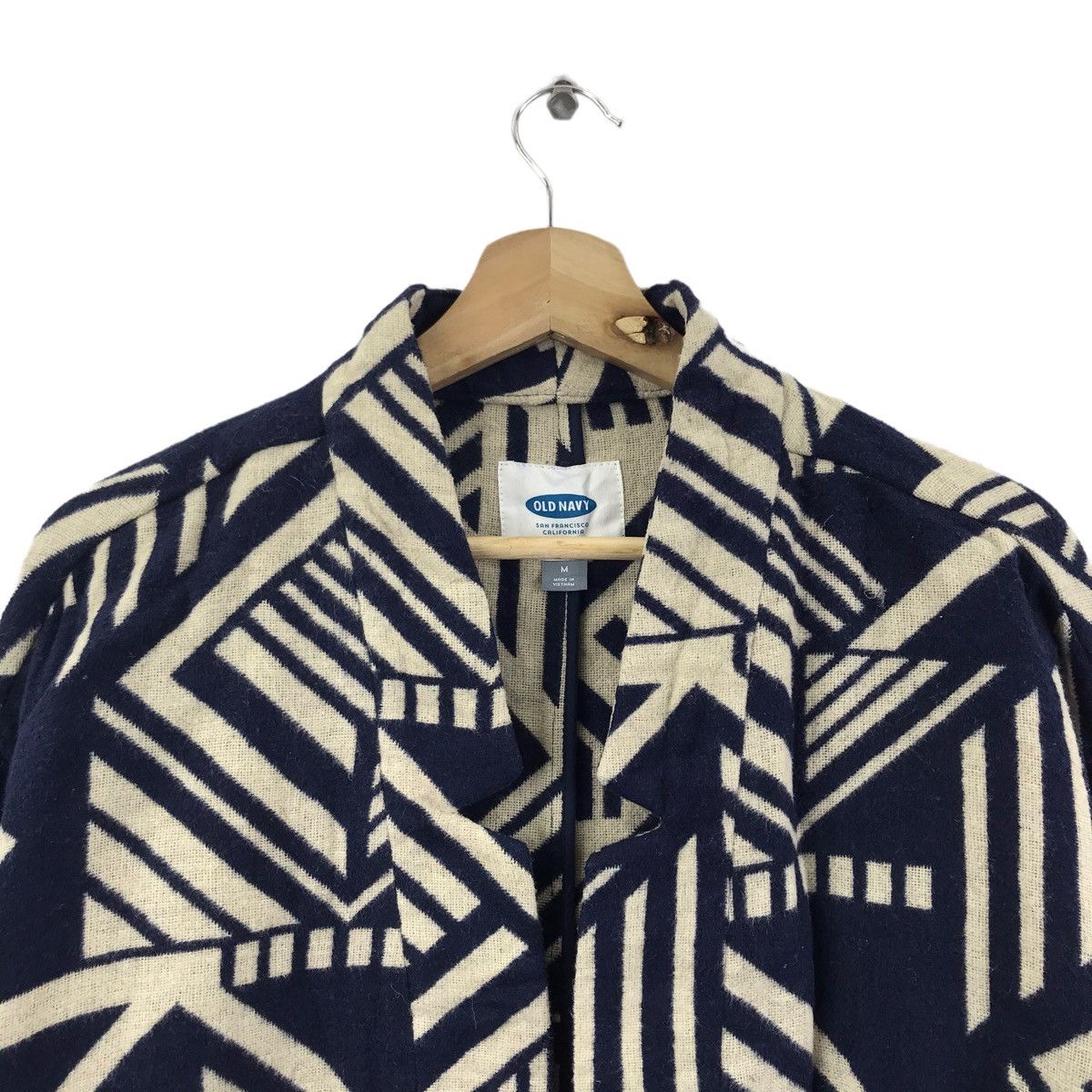 Old Navy OLD NAVY Native Navajo Aztec Overprint Cardigan Parka Size M / US 6-8 / IT 42-44 - 2 Thumbnail