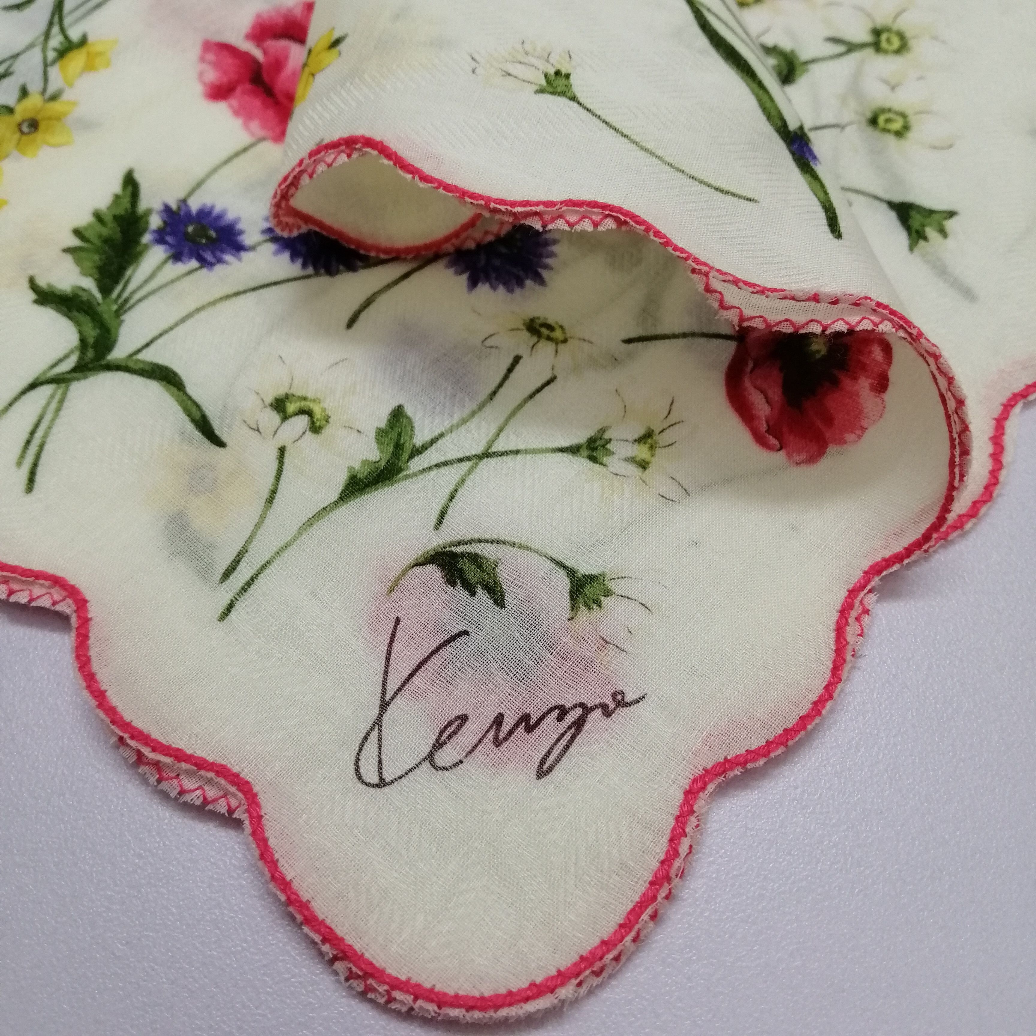 Kenzo Vintage Kenzo Handkerchief/Neckerchief/Bandana-KD2147 Size ONE SIZE - 6 Thumbnail