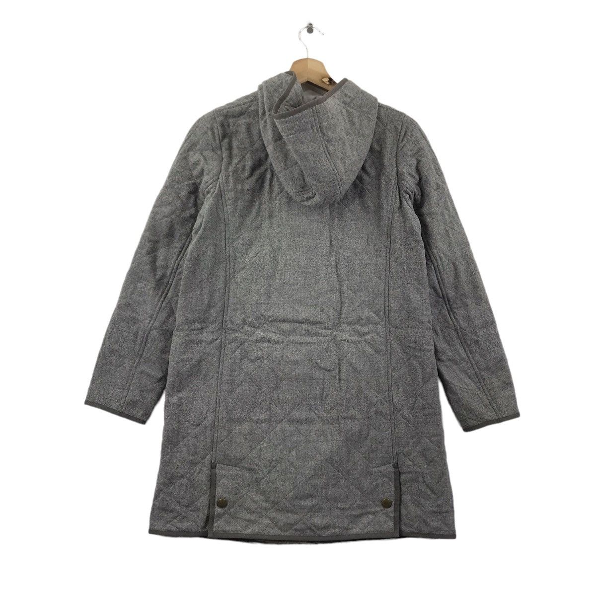 Mackintosh MACKINTOSH PHILOSOPHY Scotland Designer Quilted Grey Parka Size XS / US 0-2 / IT 36-38 - 10 Thumbnail