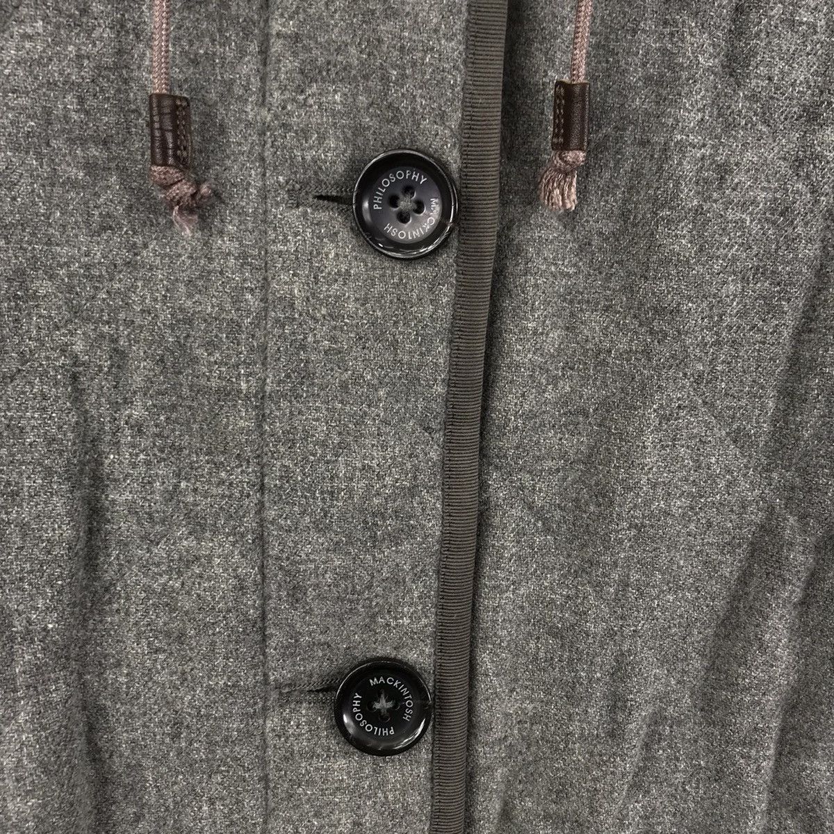 Mackintosh MACKINTOSH PHILOSOPHY Scotland Designer Quilted Grey Parka Size XS / US 0-2 / IT 36-38 - 3 Thumbnail