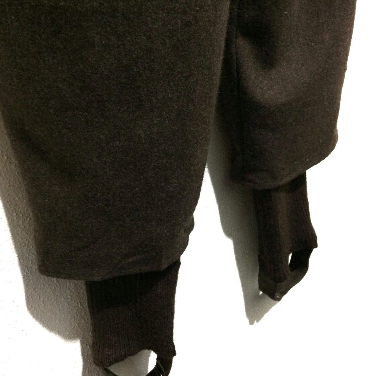 Mugler Vintage Thierry Mugler Pants high waist Wool Lamp Hair Size 28" / US 6 / IT 42 - 4 Thumbnail