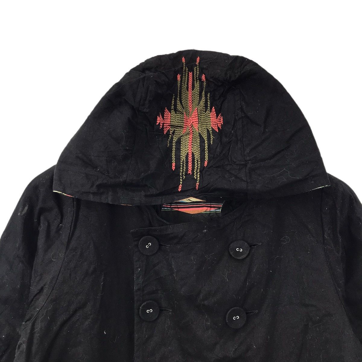Vintage TITICACA Japanese Brand Native Navajo Aztec EmbroideredParka Size XS / US 0-2 / IT 36-38 - 2 Thumbnail