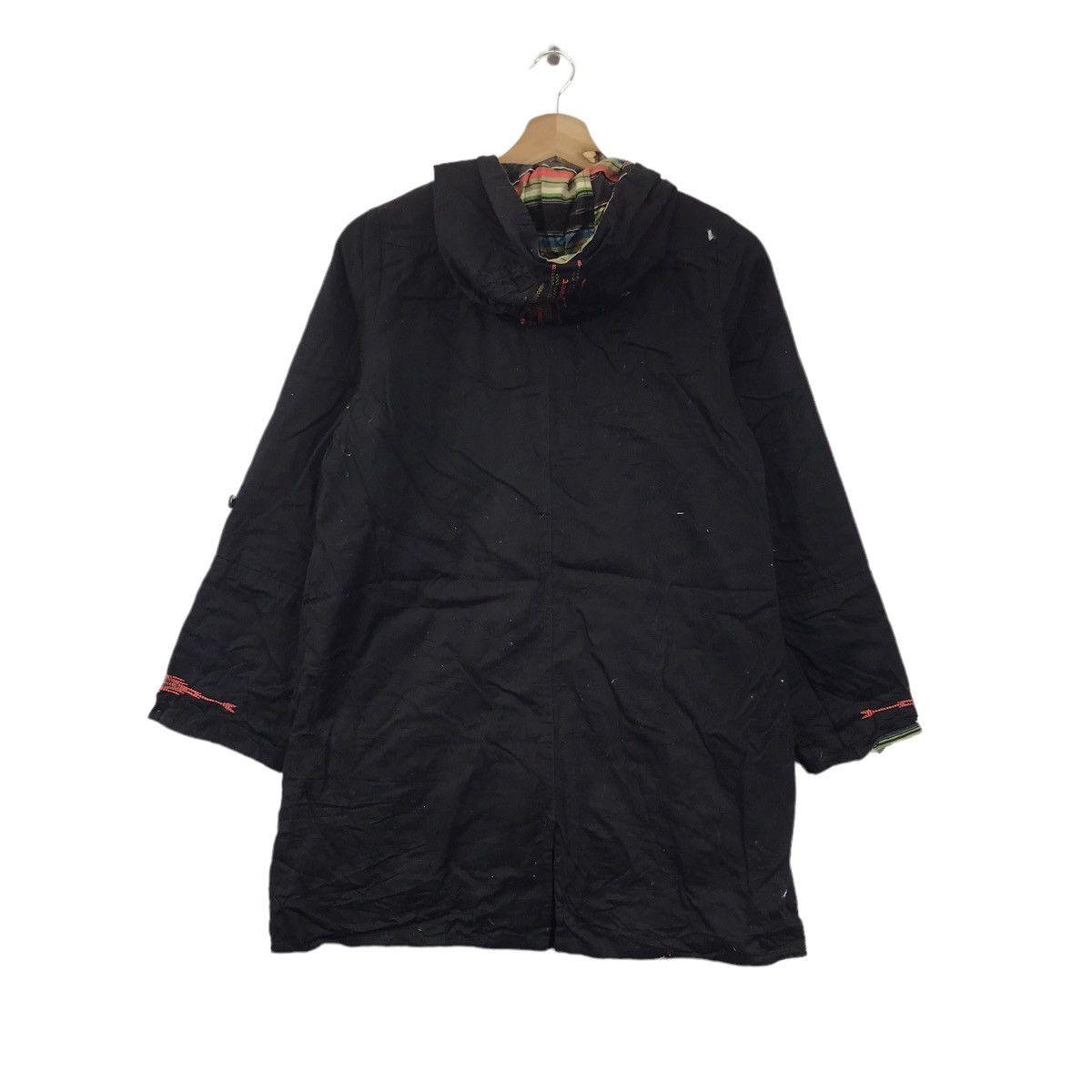 Vintage TITICACA Japanese Brand Native Navajo Aztec EmbroideredParka Size XS / US 0-2 / IT 36-38 - 10 Thumbnail