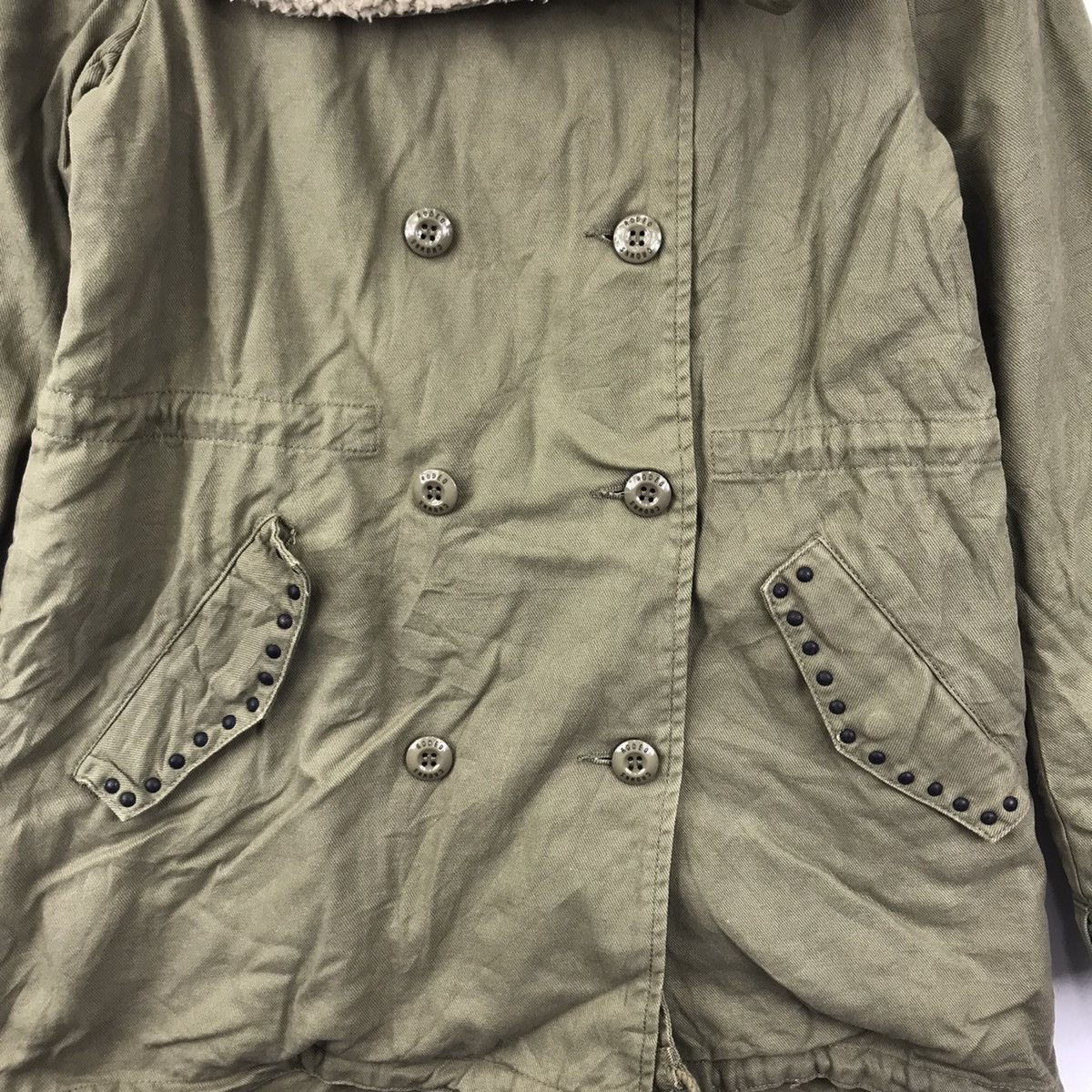 Other ROCKERS RODEO CROWN & Co. Skull With Rose Hooded Parka Size S / US 4 / IT 40 - 5 Thumbnail
