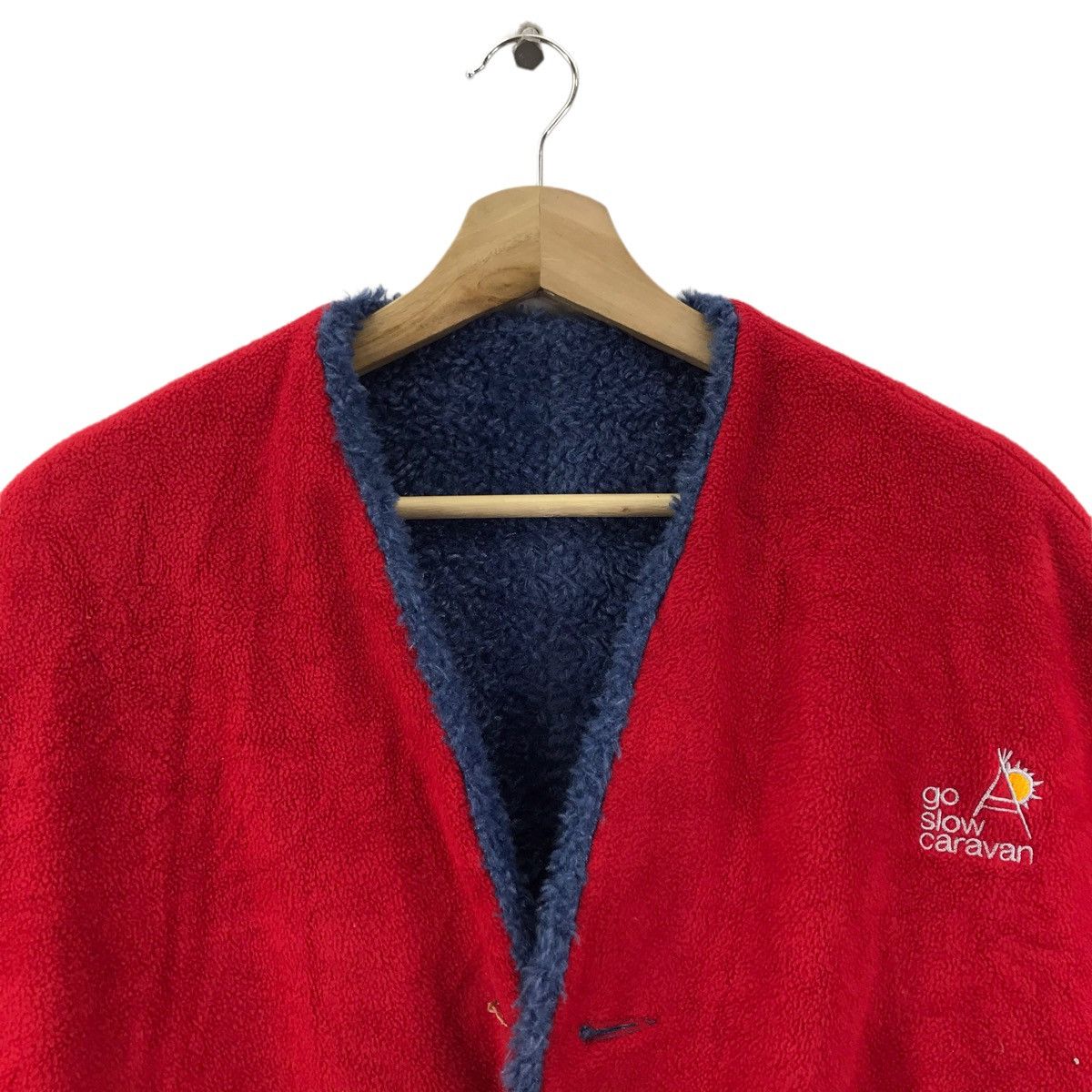 go slow caravan GO SLOW CARAVAN Seven Seas Japanese Brand Reversible Navajo Size 3XL / US 20-22 - 2 Thumbnail