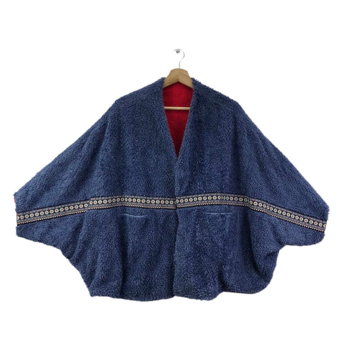 go slow caravan GO SLOW CARAVAN Seven Seas Japanese Brand Reversible Navajo Size 3XL / US 20-22 - 6 Thumbnail