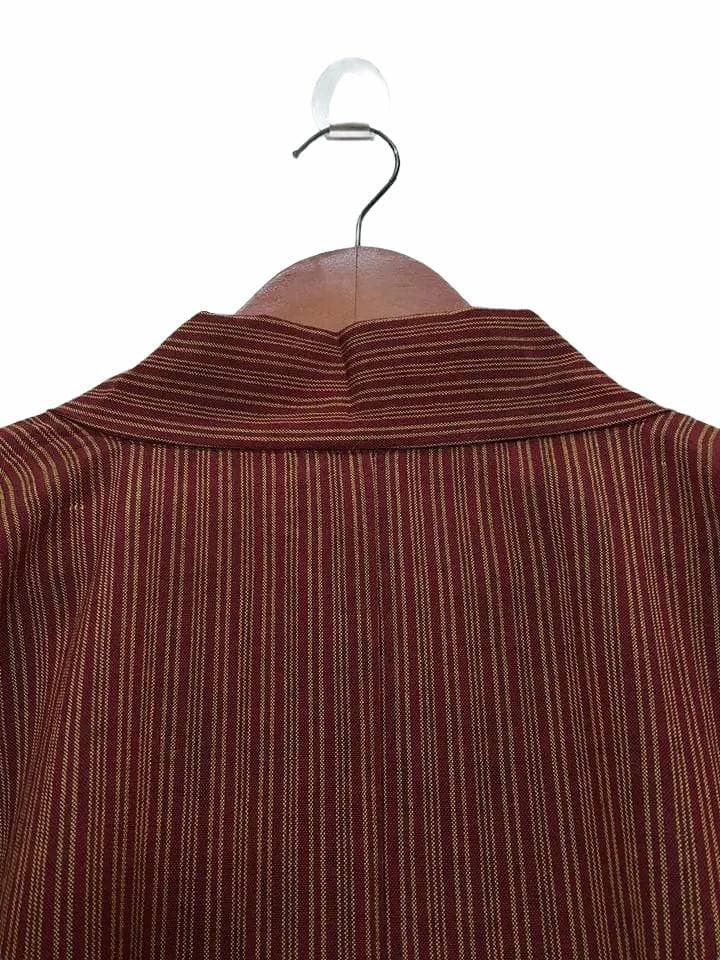 Other Hitoe Haori 'Shima' Vertical Striped Japan Jacket Size US M / EU 48-50 / 2 - 7 Thumbnail