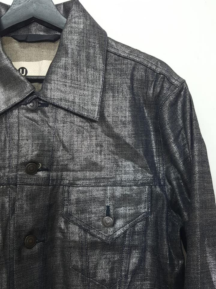 Japanese Brand Mercury Glowing Button Up Denim Jacket Collabs Uniqlo Size US M / EU 48-50 / 2 - 9 Thumbnail