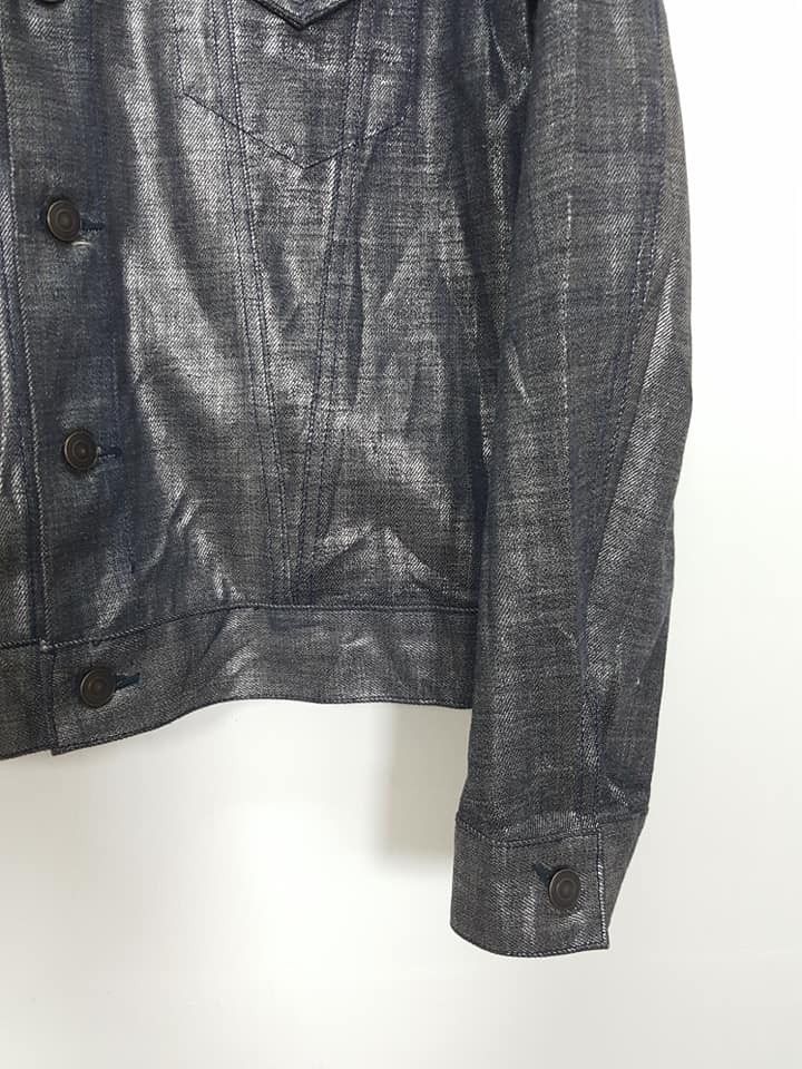 Japanese Brand Mercury Glowing Button Up Denim Jacket Collabs Uniqlo Size US M / EU 48-50 / 2 - 19 Thumbnail