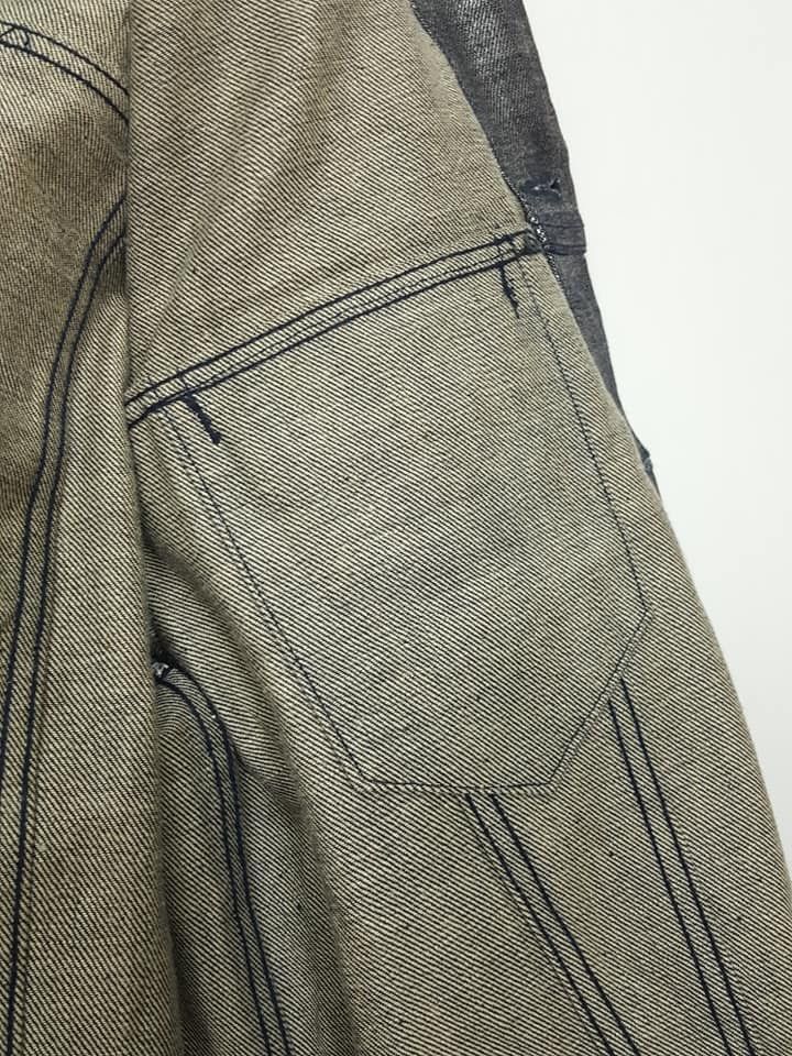 Japanese Brand Mercury Glowing Button Up Denim Jacket Collabs Uniqlo Size US M / EU 48-50 / 2 - 18 Thumbnail