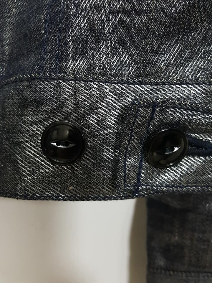 Japanese Brand Mercury Glowing Button Up Denim Jacket Collabs Uniqlo Size US M / EU 48-50 / 2 - 21 Thumbnail