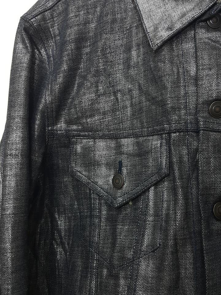 Japanese Brand Mercury Glowing Button Up Denim Jacket Collabs Uniqlo Size US M / EU 48-50 / 2 - 12 Thumbnail