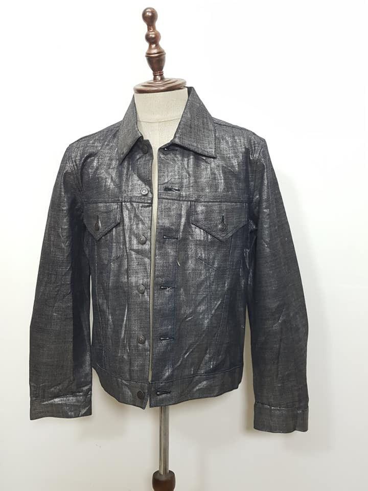 Japanese Brand Mercury Glowing Button Up Denim Jacket Collabs Uniqlo Size US M / EU 48-50 / 2 - 6 Thumbnail
