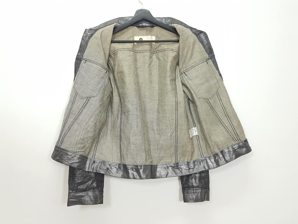 Japanese Brand Mercury Glowing Button Up Denim Jacket Collabs Uniqlo Size US M / EU 48-50 / 2 - 10 Thumbnail