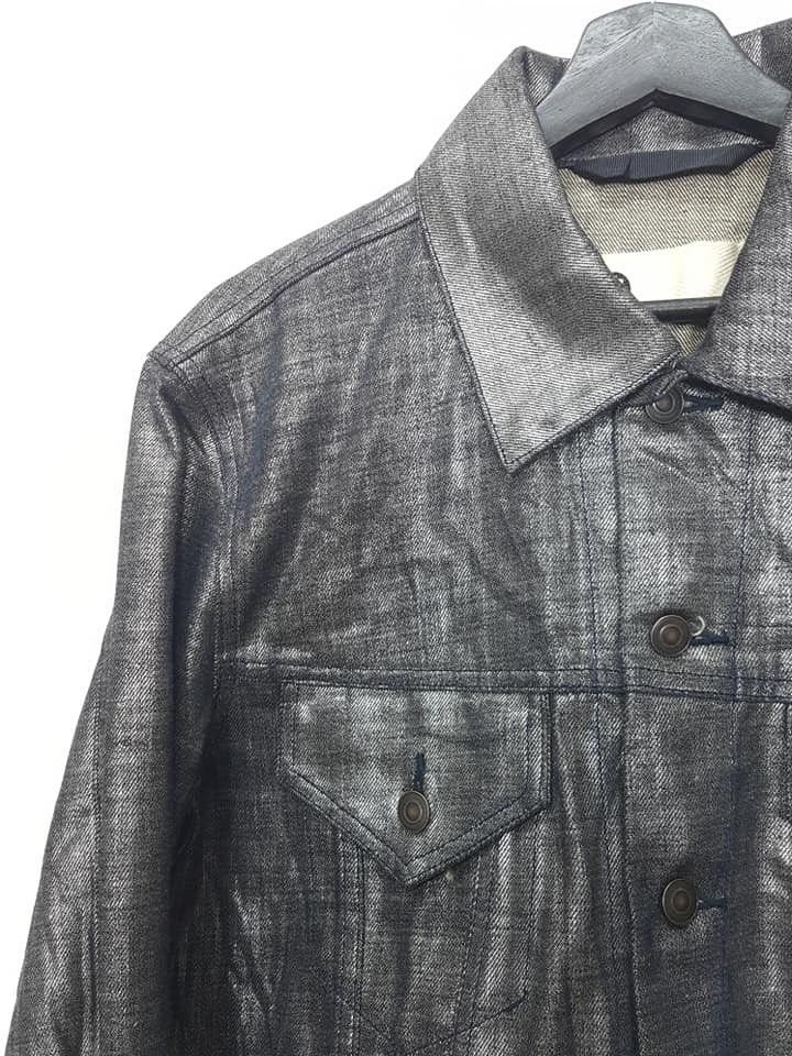 Japanese Brand Mercury Glowing Button Up Denim Jacket Collabs Uniqlo Size US M / EU 48-50 / 2 - 8 Thumbnail
