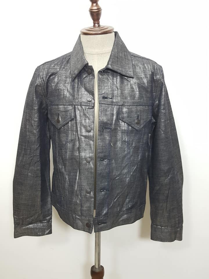 Japanese Brand Mercury Glowing Button Up Denim Jacket Collabs Uniqlo Size US M / EU 48-50 / 2 - 4 Thumbnail
