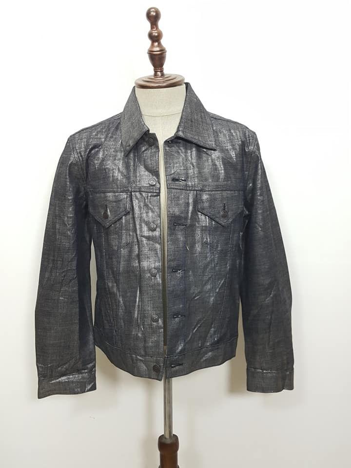 Japanese Brand Mercury Glowing Button Up Denim Jacket Collabs Uniqlo Size US M / EU 48-50 / 2 - 5 Thumbnail