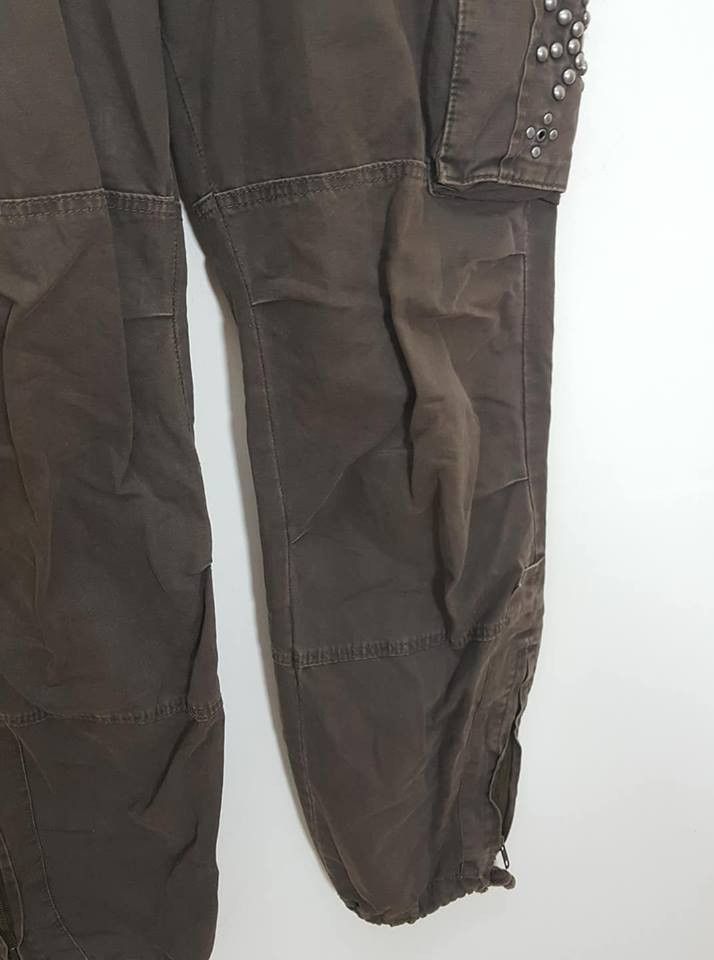 Japanese Brand Japan Studded Ankle Zipper Adjustable Drawstring Waist/ Hem Size US 37 - 11 Thumbnail