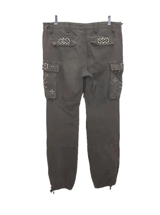 Japanese Brand Japan Studded Ankle Zipper Adjustable Drawstring Waist/ Hem Size US 37 - 3 Thumbnail