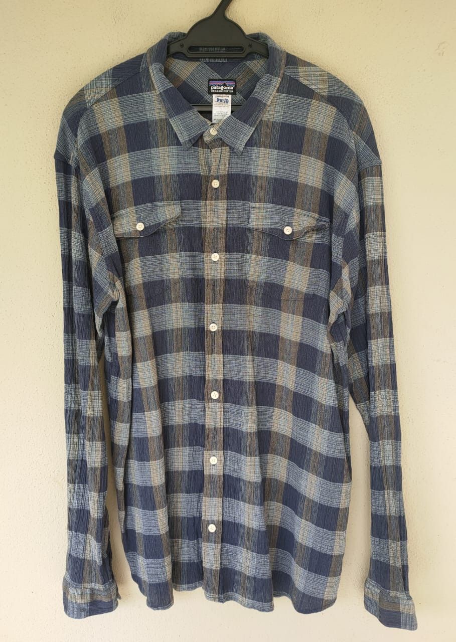 image of Patagonia Flannel in Grey, Men's (Size XL)
