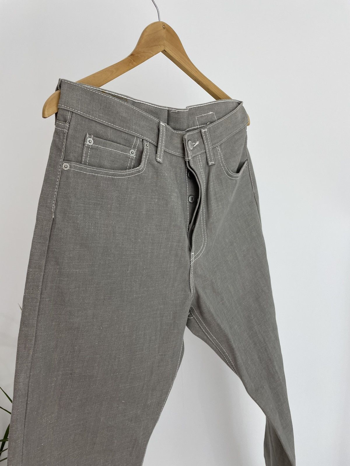Levi's Vintage Levi’s Jeans Worker Waxed Style Size US 33 - 9 Thumbnail