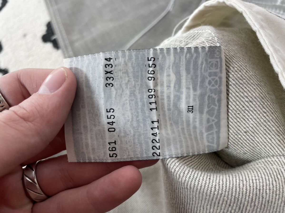 Levi's Vintage Levi’s Jeans Worker Waxed Style Size US 33 - 12 Thumbnail