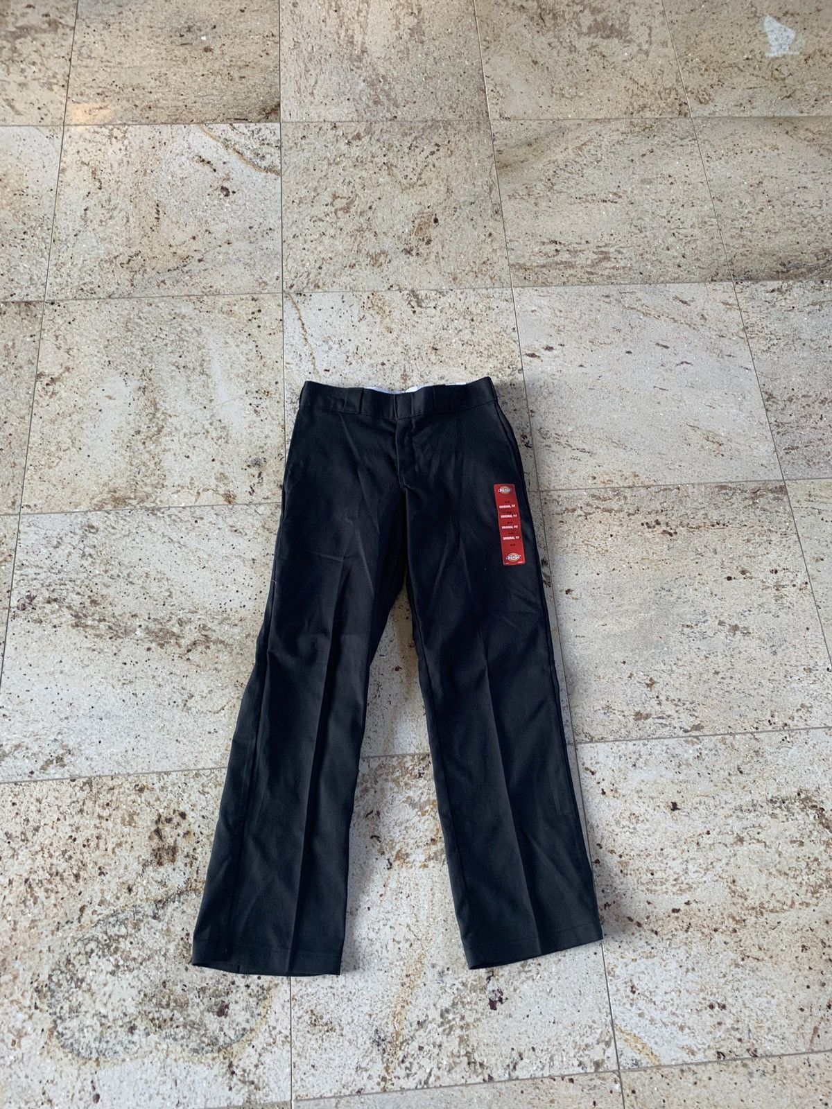 Dickies Black Flex Work Pants Size US 30 / EU 46 - 1 Thumbnail