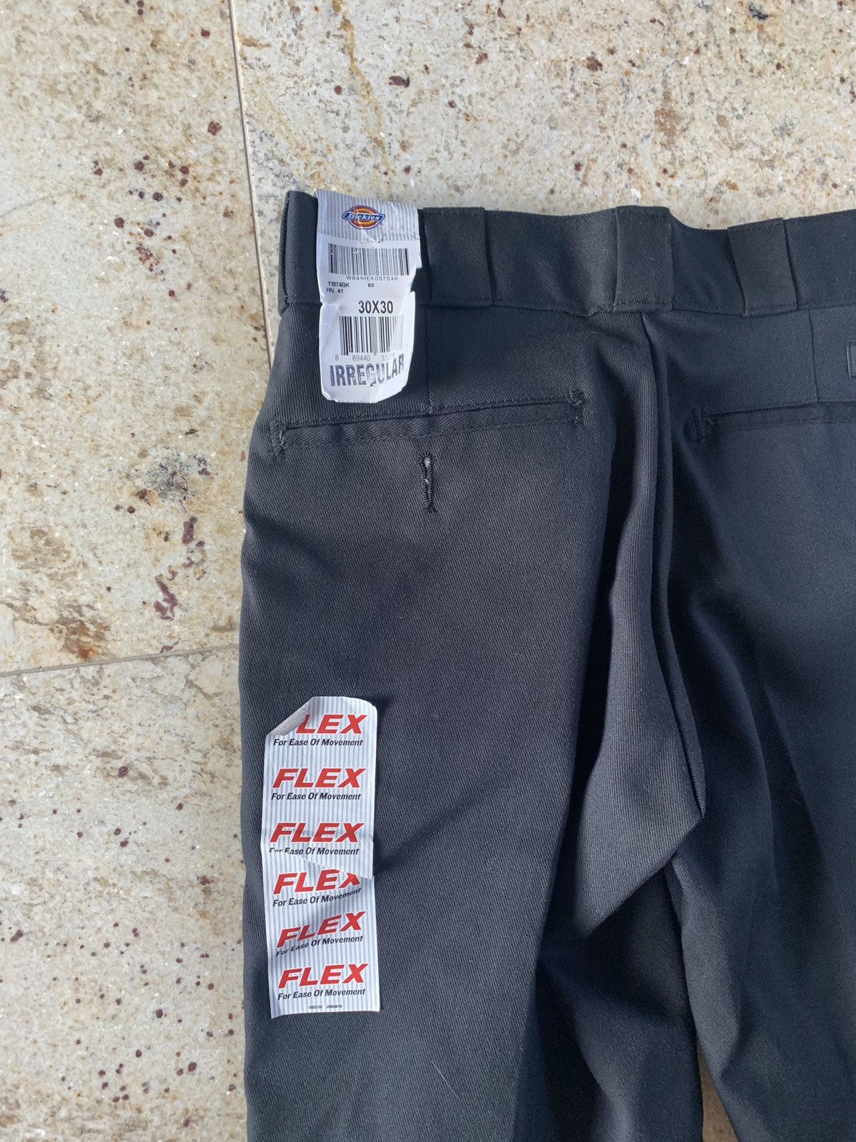 Dickies Black Flex Work Pants Size US 30 / EU 46 - 13 Thumbnail