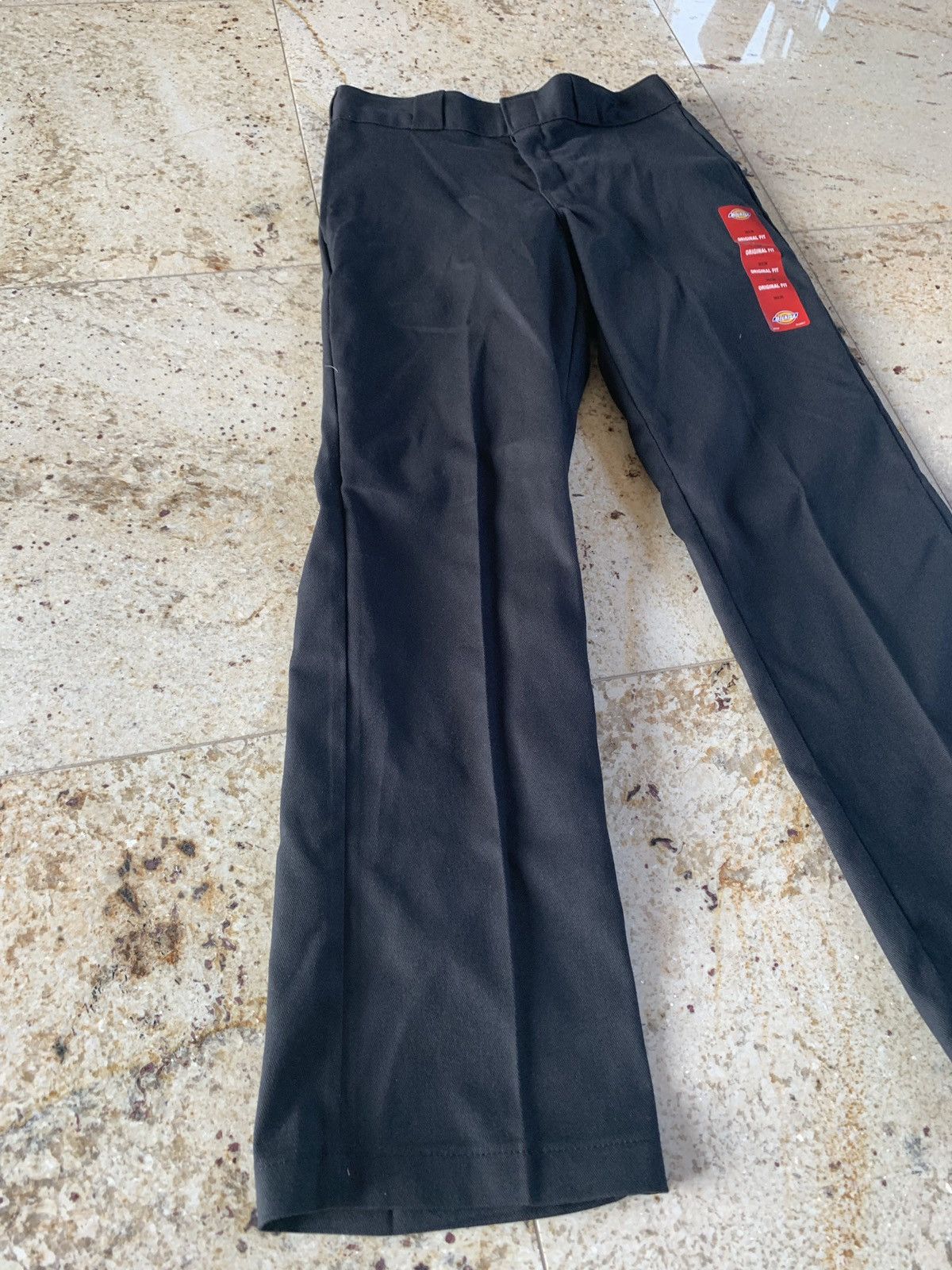 Dickies Black Flex Work Pants Size US 30 / EU 46 - 4 Thumbnail