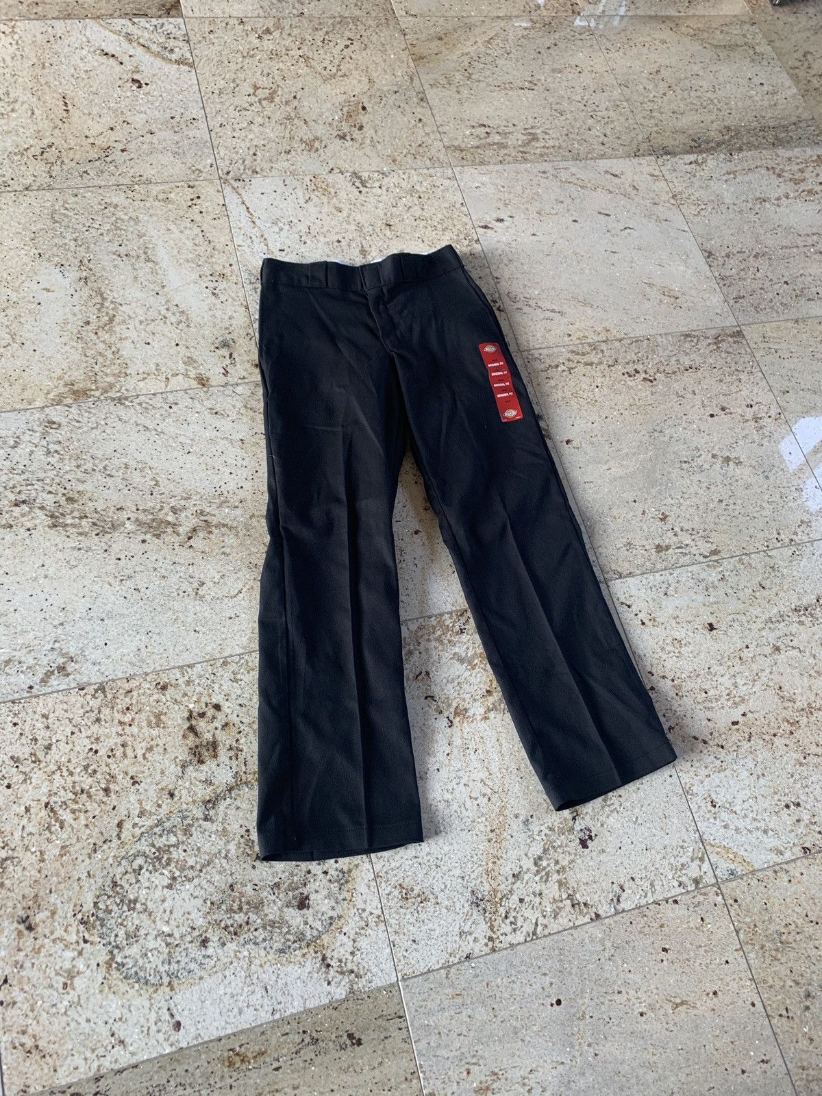 Dickies Black Flex Work Pants Size US 30 / EU 46 - 3 Thumbnail