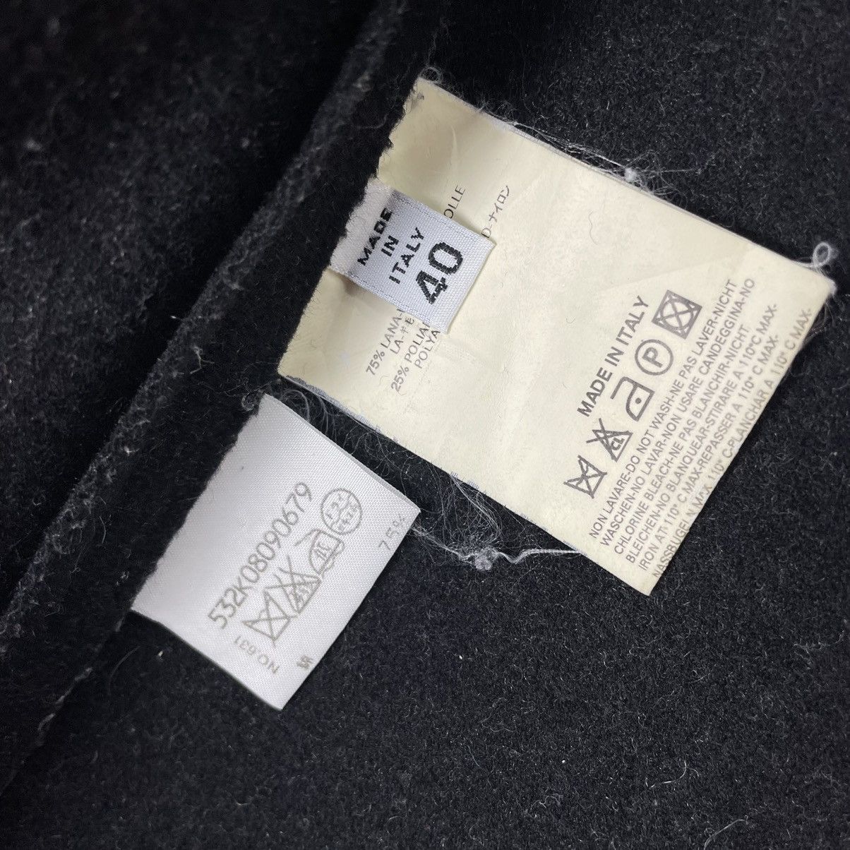 Maison Margiela Archive🔥MAISON MARGIELA MM6 Heavy Weight Wool Jacket Size S / US 4 / IT 40 - 8 Thumbnail