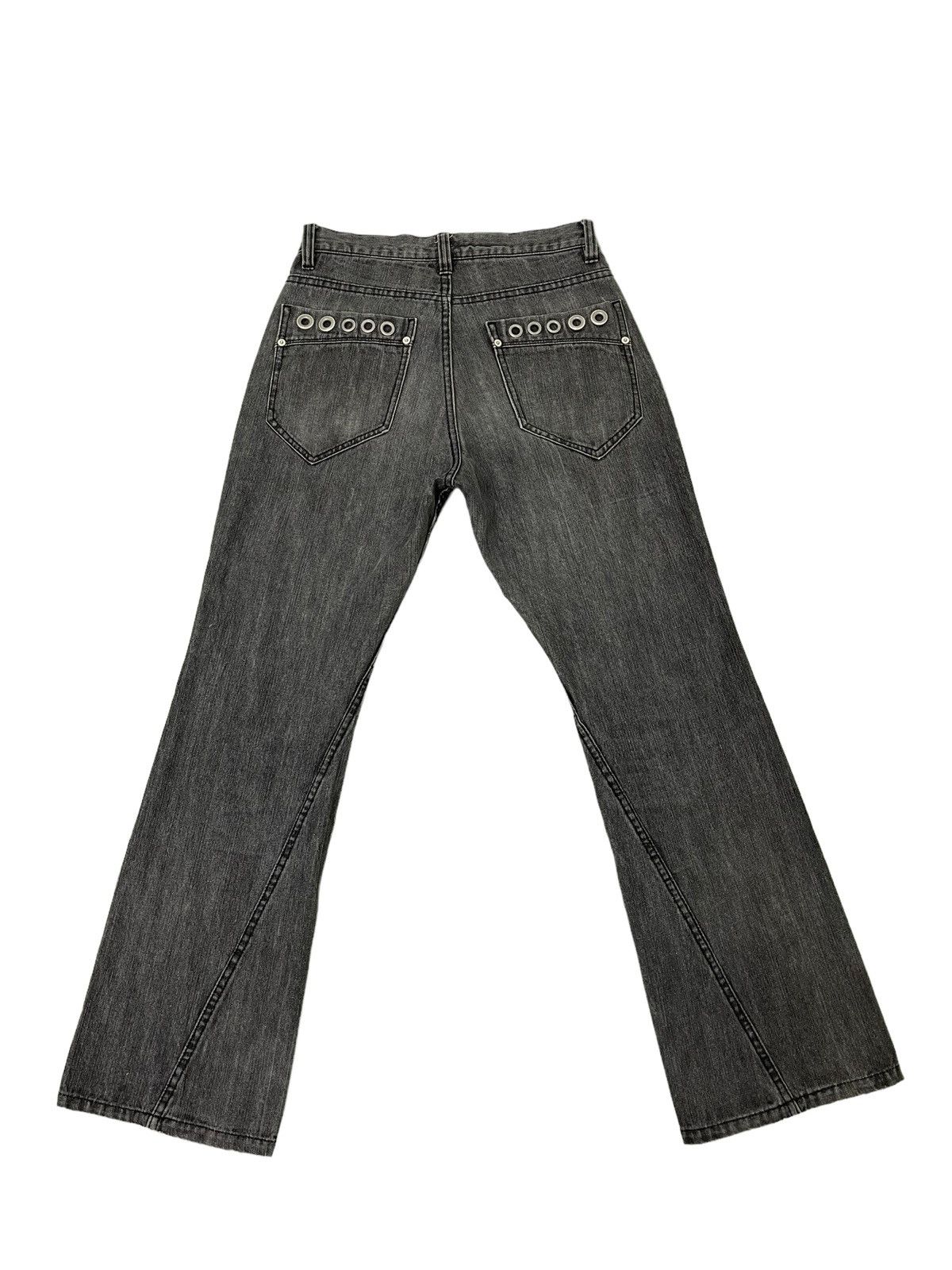 Japanese Brand Flare Jeans 1 Homme Denim Boot Cut 5🟦2 Size US 30 / EU 46 - 2 Thumbnail