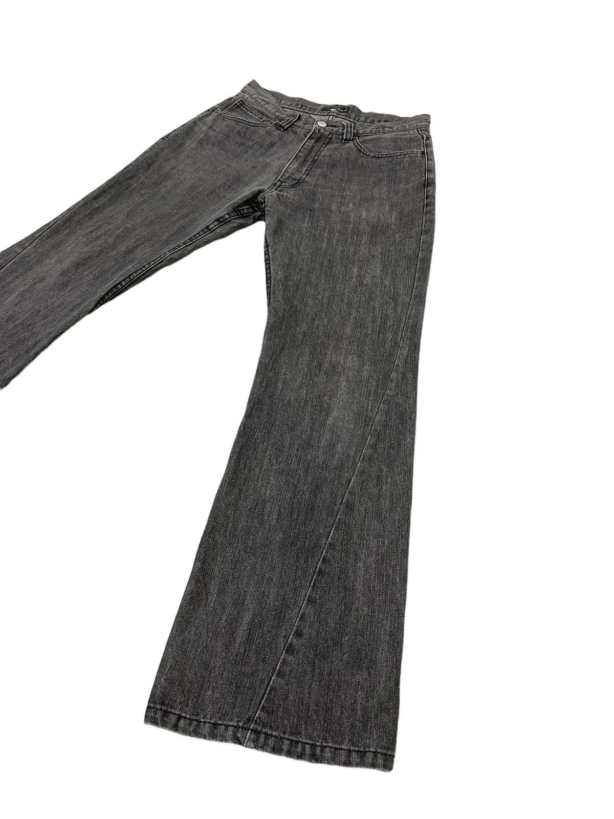 Japanese Brand Flare Jeans 1 Homme Denim Boot Cut 5🟦2 Size US 30 / EU 46 - 12 Thumbnail