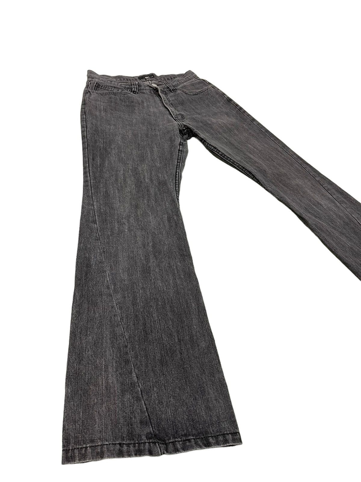 Japanese Brand Flare Jeans 1 Homme Denim Boot Cut 5🟦2 Size US 30 / EU 46 - 11 Thumbnail