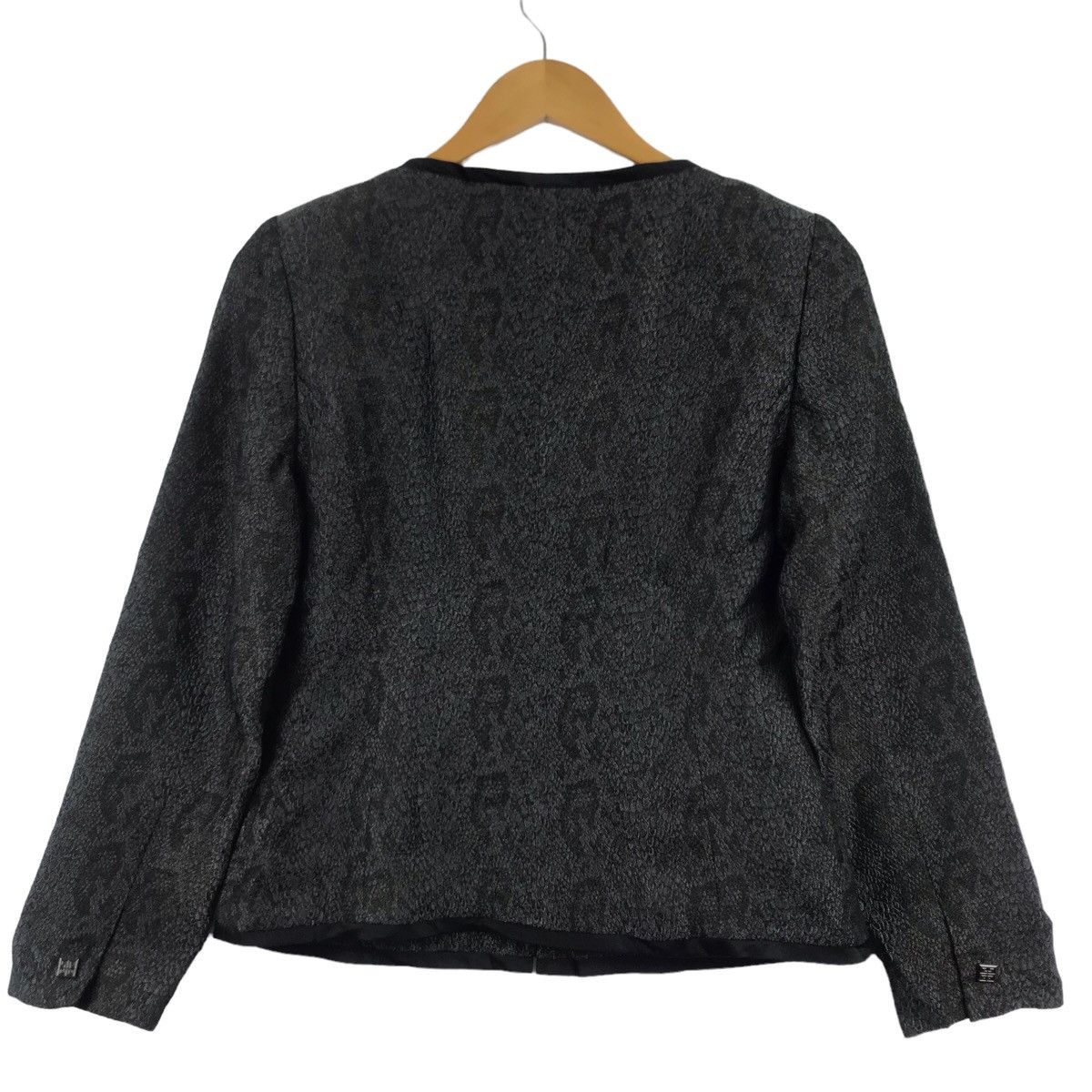 Givenchy HI FORMAL By GIVENCHY FrenchDesigner BlackLace PatternJacket Size XS / US 0-2 / IT 36-38 - 9 Thumbnail